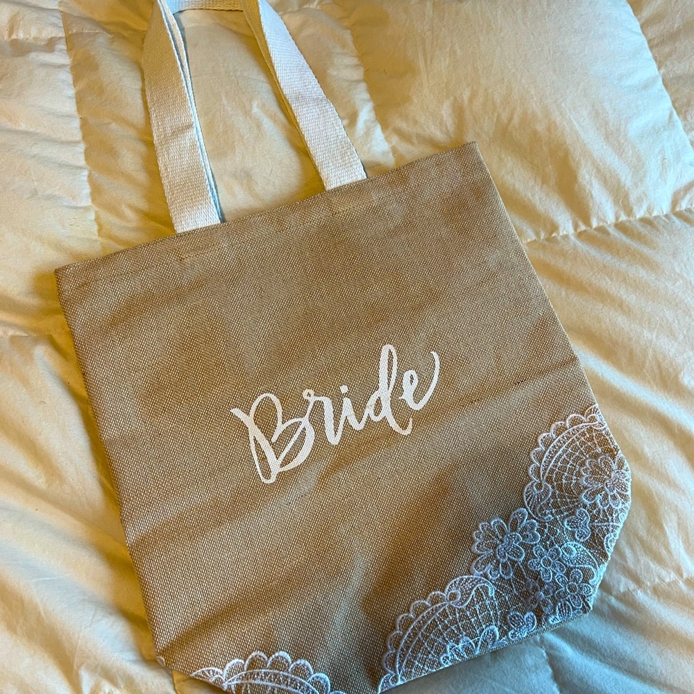 Bride Canvas Tote